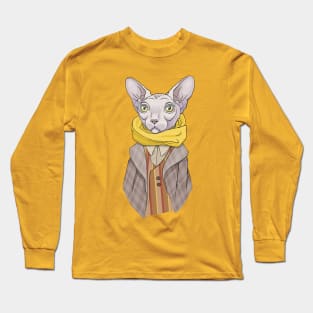 Mr. Sphynx Long Sleeve T-Shirt